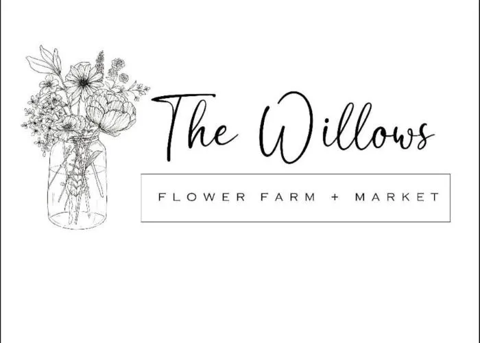 The willows flower farm + market logo